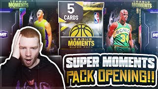 Huge *SUPER* MOMENTS Pack OPENING!! We PULLED the *BEST* OPAL! (NBA 2K20 MyTeam)