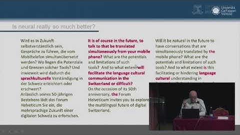 Neural machine translation