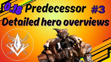 Predecessor: Howitzer detailed hero overview with tips and tricks! Episode #3