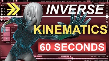 Dash 3D : Blender 2.82 : Inverse Kinematics In 60 Seconds! (Arm Rig)