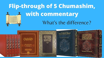 5 BOOKS OF THE TORAH // FLIP THROUGH // CHUMASH // JEWISH STUDIES