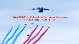 70 ans de La Patrouille de France Vol A 400 M  PAF   RSD   EVAA 21 Mai 23