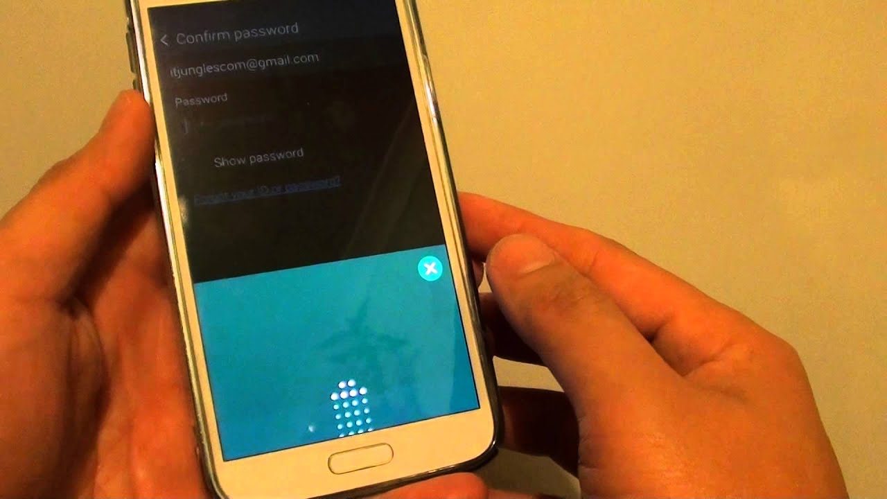 Samsung Galaxy S5 How to Turn Find My Mobile Remote Control On/Off