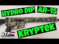 Hydro Dip AR 15 - Kryptek Camo - ATF Hydrographics