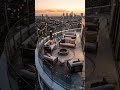 Luxury Penthouse Terrace Lounge | Modern Rooftop Outdoor Design Inspiration