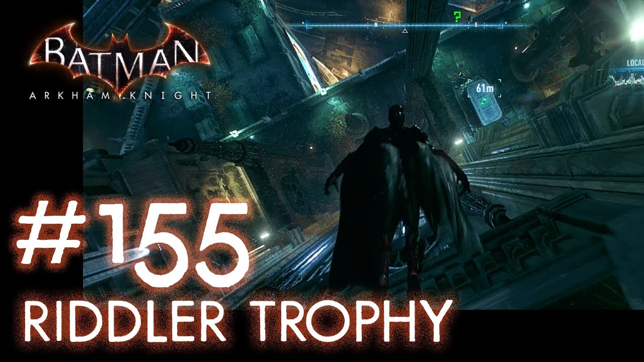 Batman 155 Riddler BATMAN: ARKHAM KNIGHT - Riddler Trophy #155 - Miagani Island - YouTube