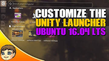 How to customize the Unity Launcher // Ubuntu 16.04 Tips