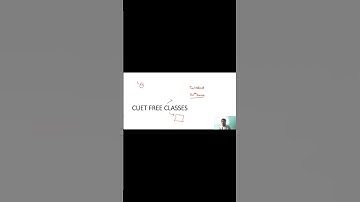 CUET FREE CLASSES 😱😱 #cuet #cuetupdates #cuetfreeclasses #shorts #viralvideo