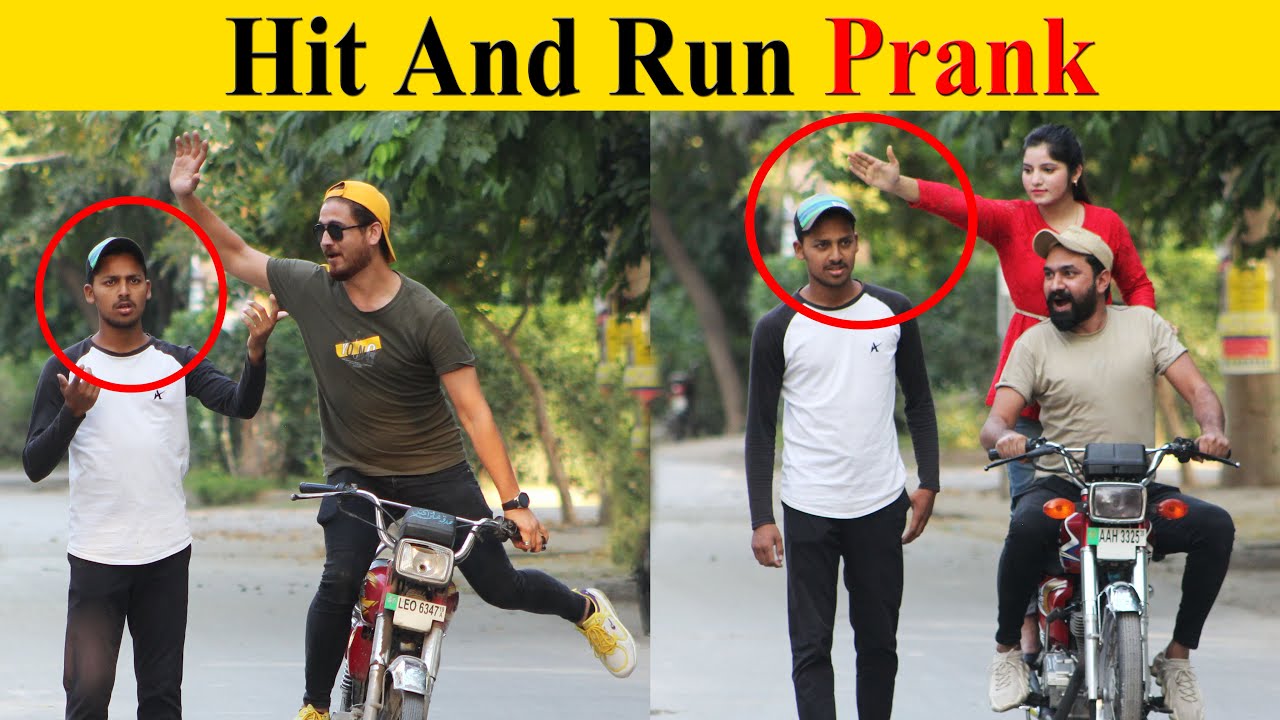Hit and Run Prank Part 5 Epic Reaction 😂😂