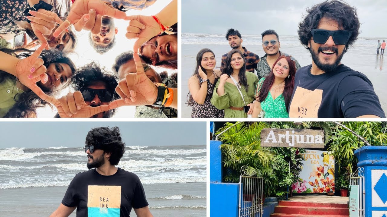 Exploring Artjuna Cafe | Anjuna Beach | Vagator Beach | Mandrem Beach ...
