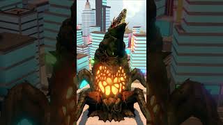 Biollante Vs Shin Godzilla #godzilla #kong #shorts