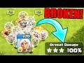 CLASH OF CLANS IS OFFICIALLY BROKEN!! 3 STAR WITH ALL HEALERS!!