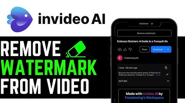 How To REMOVE WATERMARK FROM VIDEO IN INVIDEO AI! | BEST NEW METHOD 2025!