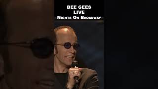 BEE GEES Live 1997 - acoustic - NIGHTS ON BROADWAY #shorts #beegees #jivetubin #love