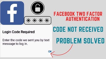 Facebook two factor authentication code not received problem solved