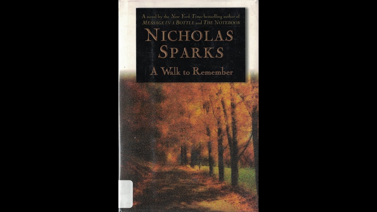 A Walk To Remember Book Review Youtube