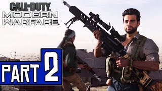 Call of Duty: MODERN WARFARE Walkthrough Part 2 (PS4 Pro) No Commentary @ 1080p (60ᶠᵖˢ) ✔