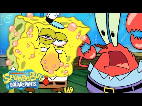 Is SpongeBob Allergic To Krabby Patties?! 😱 