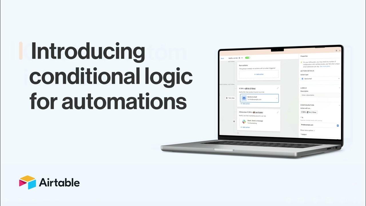 Introducing Conditional Logic For Automations Airtable YouTube