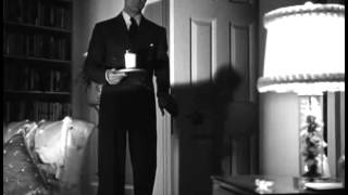 Suspicion 1941 Milk scene Cary Grant Joan Fontaine
