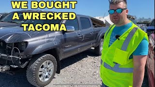 Rebuilding a wrecked Tacoma for $500?
