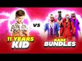 11 Years Kid 😳 vs Ultra pro max legends  - Garena Free Fire