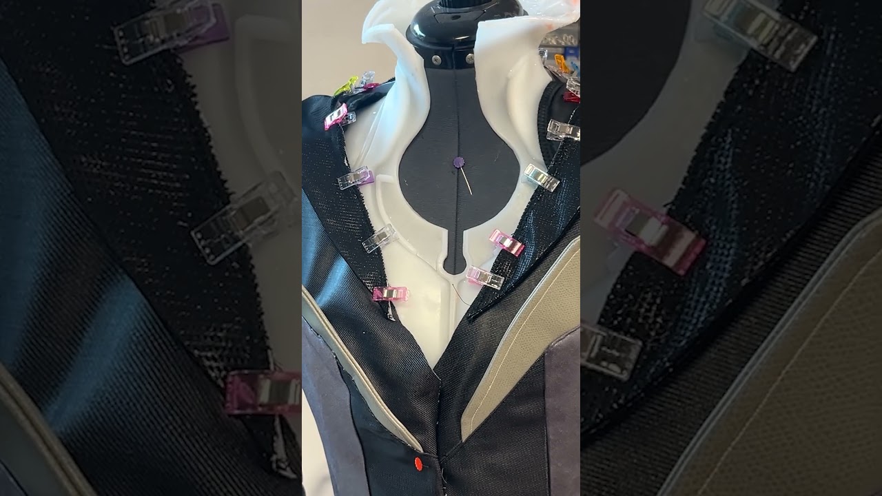 Making Loid's Jacket from Warframe #cosplay #ad #tennocon2024