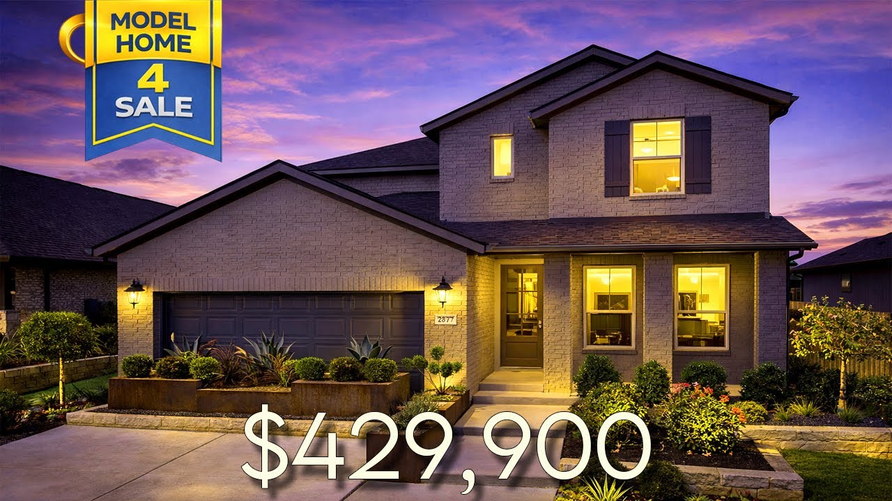 AFFORDABLE Taylor Morrison Model Home For Sale