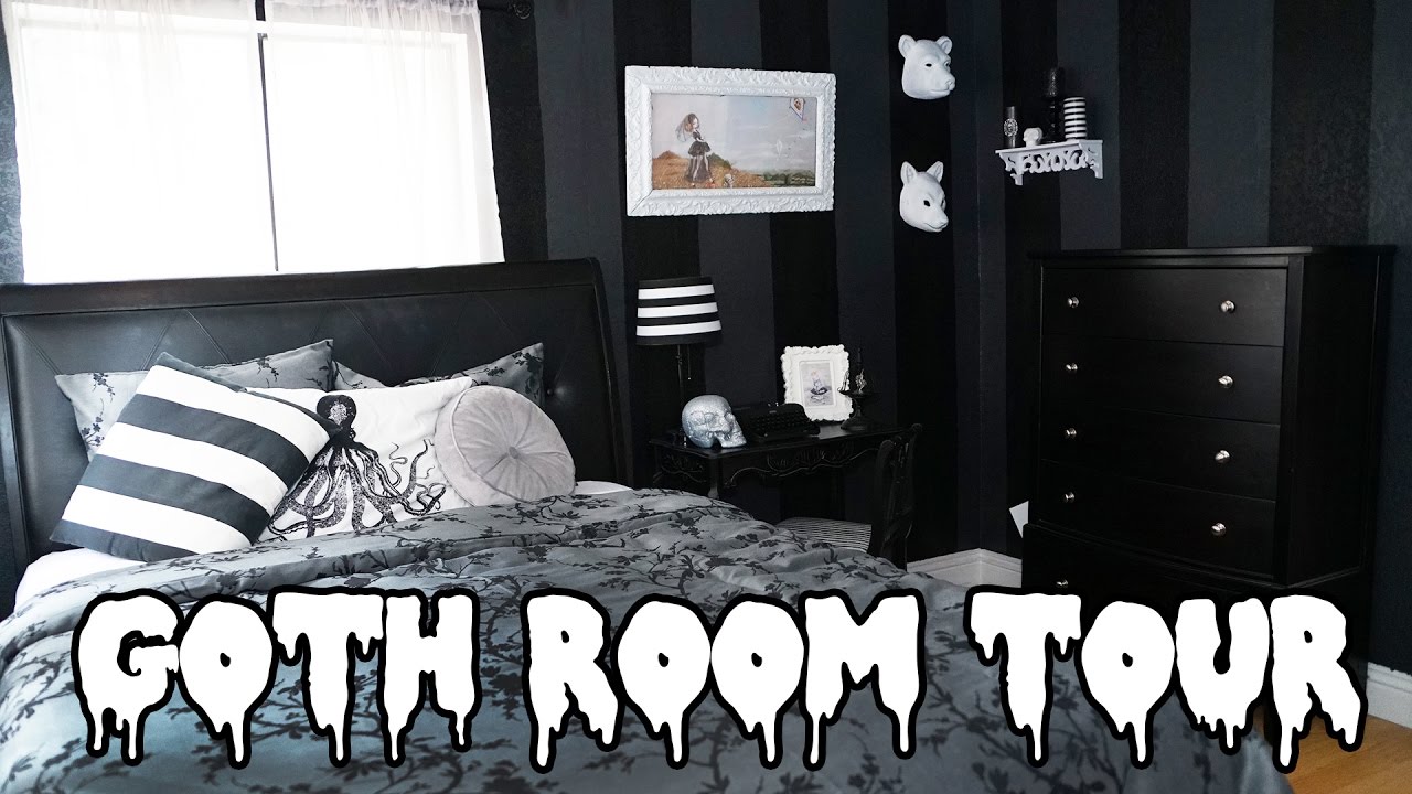 Steamfaerie Home Makeovers Goth Room Tour YouTube