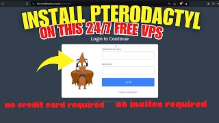 Host your OWN PTERODACTYL for FREE Today ! 24/7 Root Acces - Halex