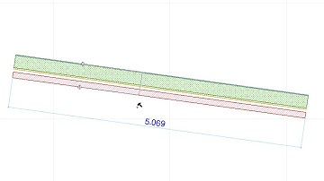 Dimensioning feedback in ARCHICAD