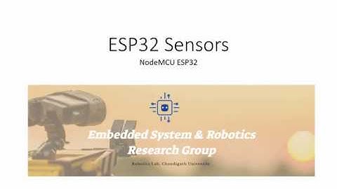 #6 Reading values from ESP32 Sensors | Hall, Touch, CPU Temperature