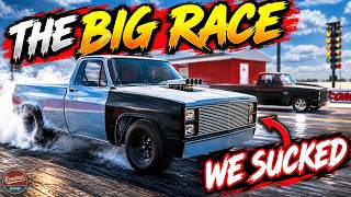 THE BATTLE OF THE SQUAREBODIES IN BREAKOUT GARAGE!!