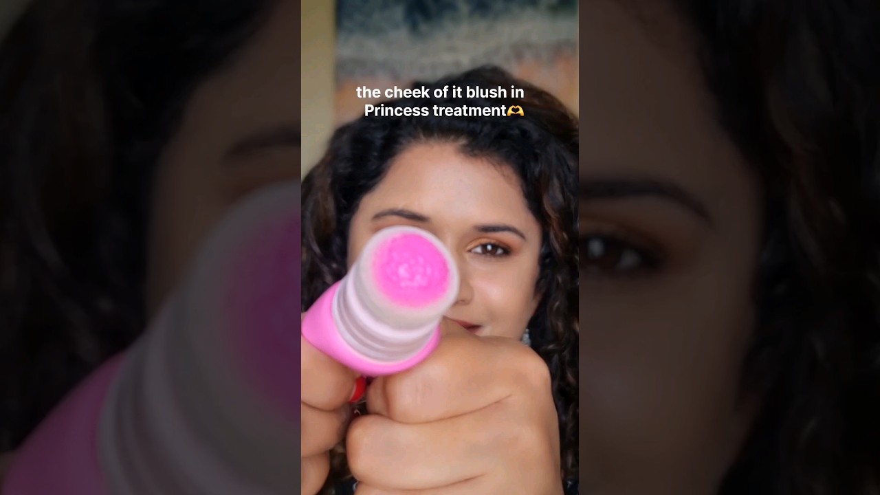 The Cheek of it blush in Princess treatment 