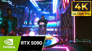 Cyberpunk 2077 RTX 5090 Gameplay | 4K Ultra Mods + Path Tracing | DLSS + Ray Tracing Overdrive