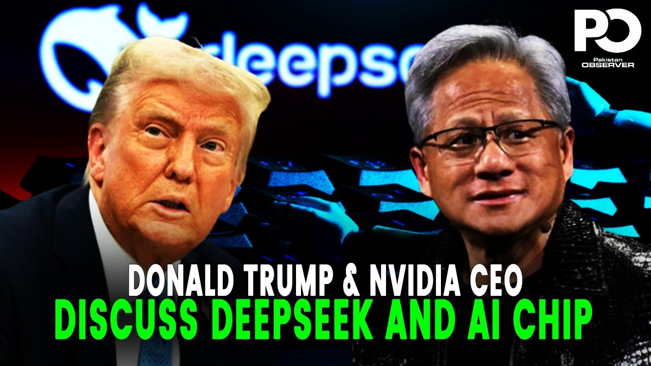 Trump & Nvidia CEO Unveil DeepSeek: The Game-Changer Behind AI Chip ...