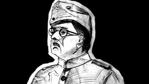 #23th January special drawing | Netaji subhas chandra bose | patriotic sketch drawing | Jai hind🙏 #