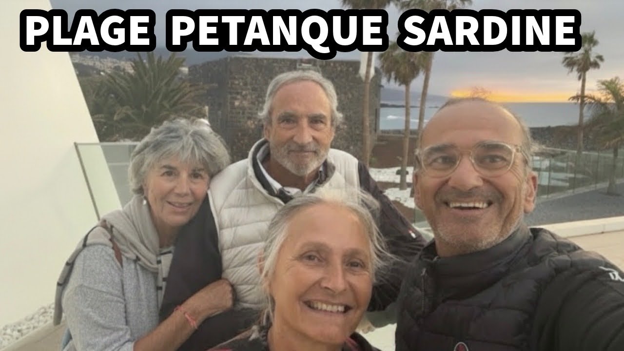 PUERTO DE LA CRUZ : BAIGNADE, PÉTANQUE ET ENTERREMENT DE LA SARDINE DU CARNAVAL 🥰 TENERIFE
