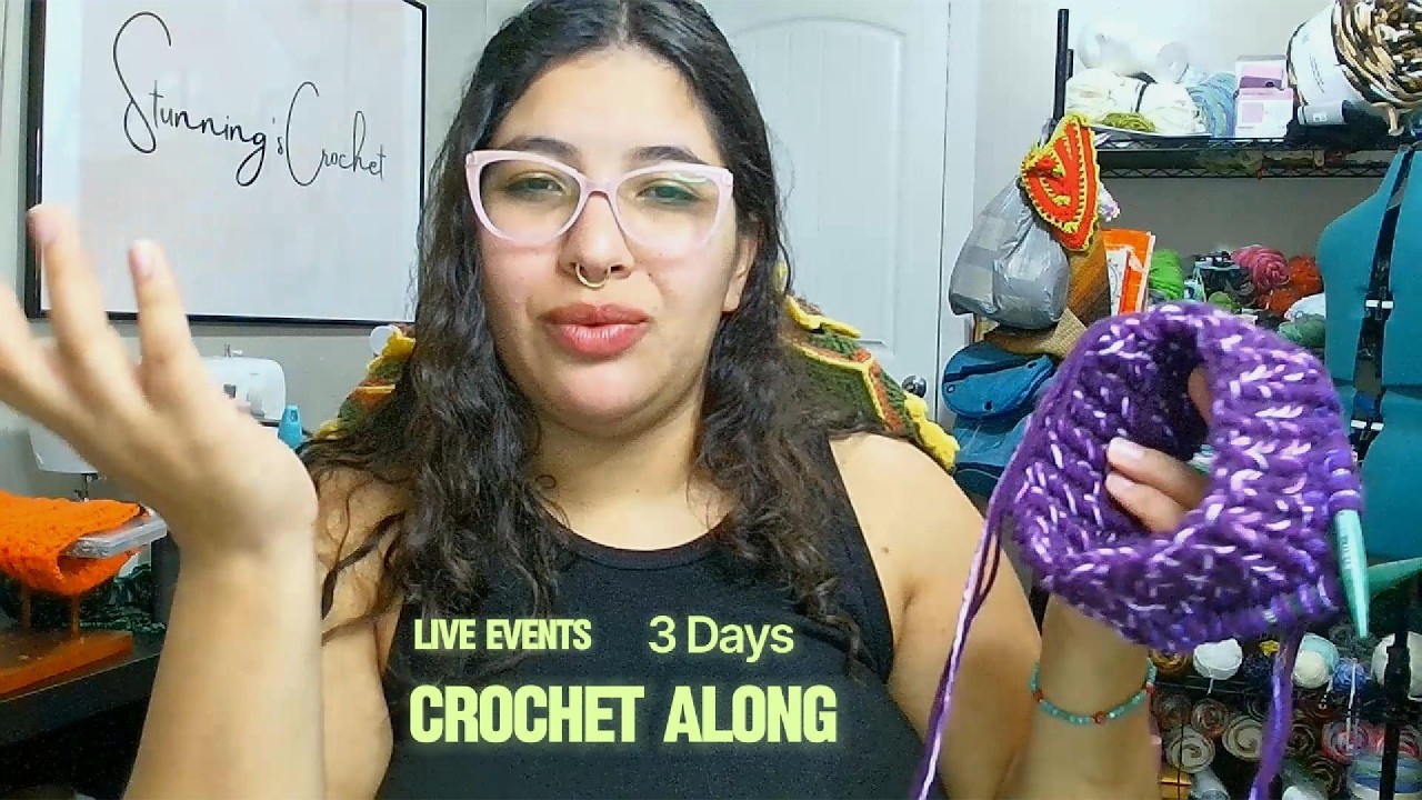 Live Event | Custom Orders | Stunning'sCrochet Vlogs