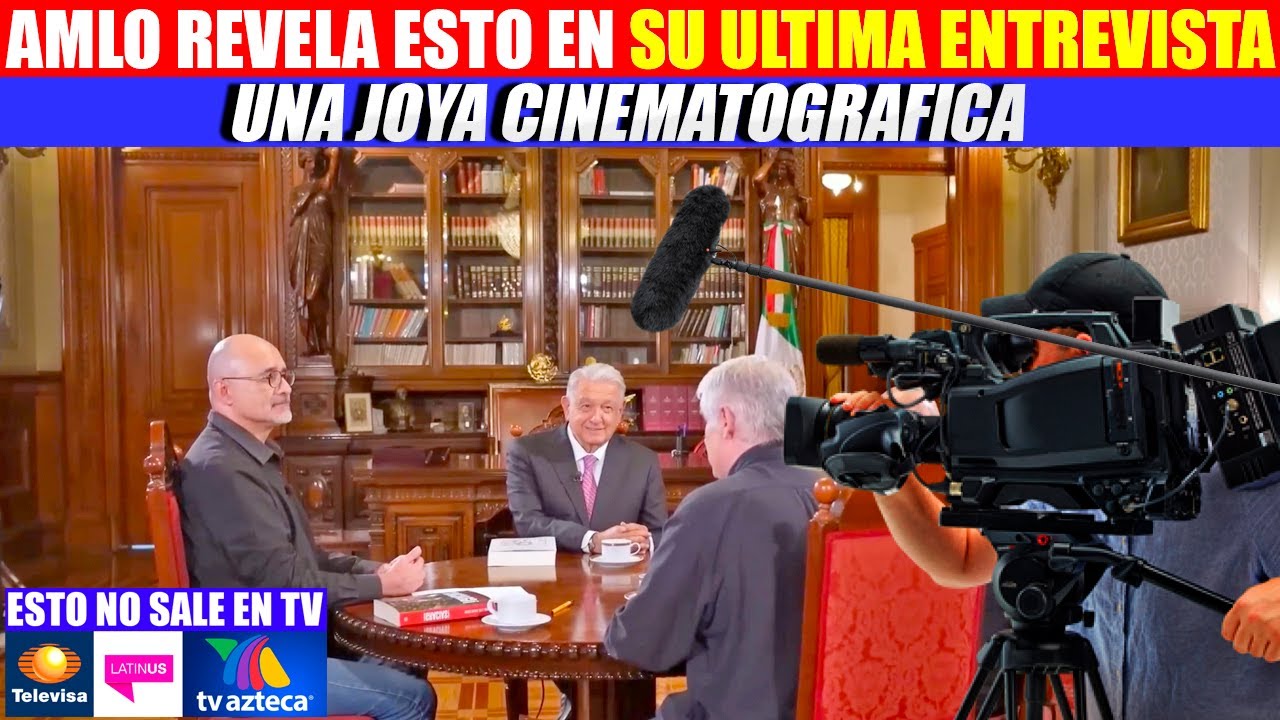 MIRA:Una Joya esta ultima entrevista de AMLO, revela grandes secretos