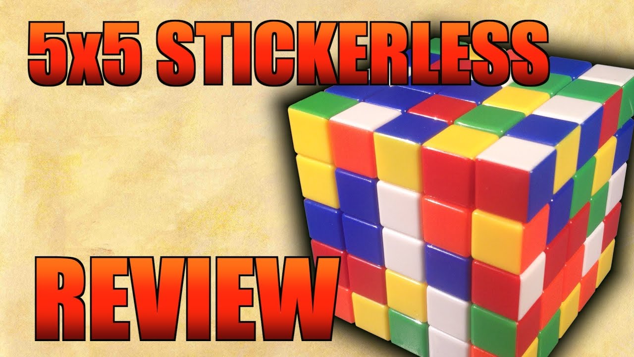 Diansheng Stickerless 5x5 Review - YouTube