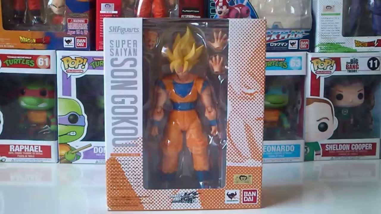 PT-BR] S.H. Figuarts Goku Super Saiyajin - Dragon Ball Boneco