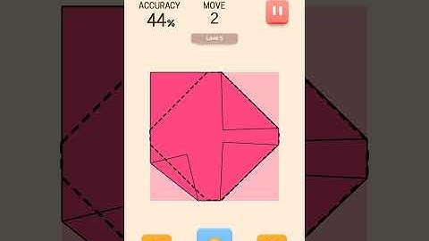 Paper folding puzzle  game level 5 |easy  | #shortsbeta | Best game | top 5 games | easy game| games