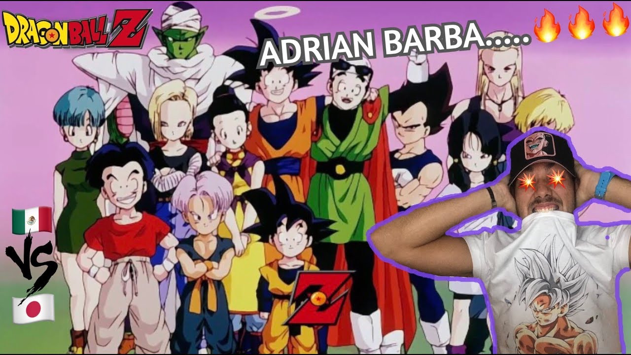 🔥ESPAÑOL REACCIONA AL OPENING 2 DE DRAGON BALL Z EN DOBLAJE LATINO EL PODER NUESTRO ES