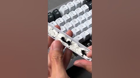 Hollow Spacebar Mod - Make it THOCK!