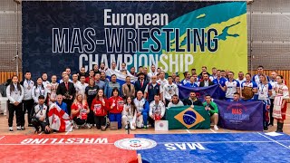 2023 European Open Mas-Wrestling Championships In Brezno, Slovakia