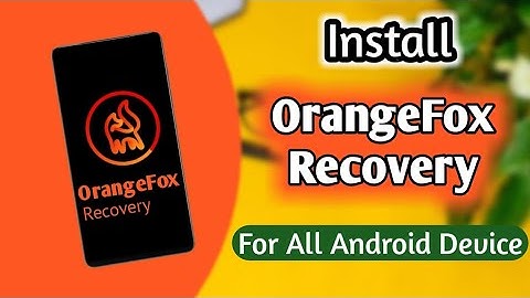 Guide to Install OrangeFox Recovery in All Android Devices (2021) || ft. Redmi K20 Pro ||