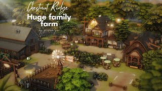 Огромная семейная ферма 🐄 | Обзор | The Sims 4 | No CC