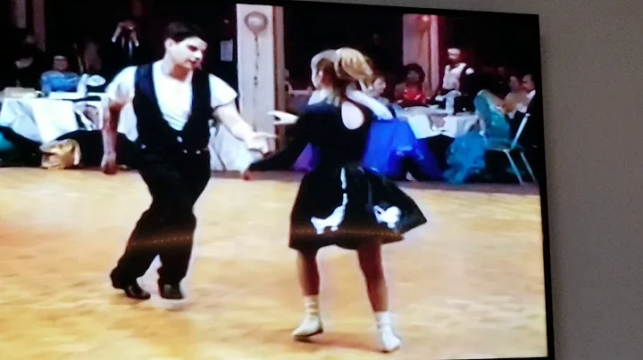 adam rivera debbie Grimes swing show routine 1996 ...