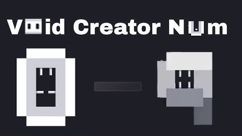 [Fancade] Void Creator Num by Shartok (all level Completed)